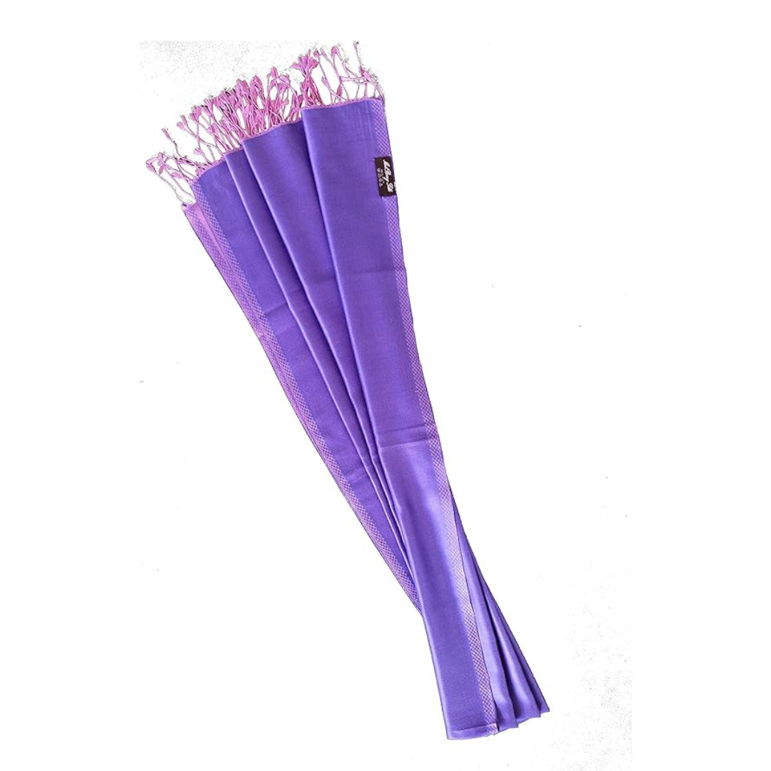 Silk solid color scarves