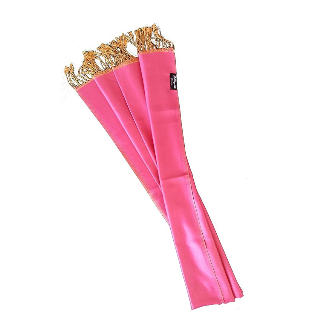 Silk solid color scarves
