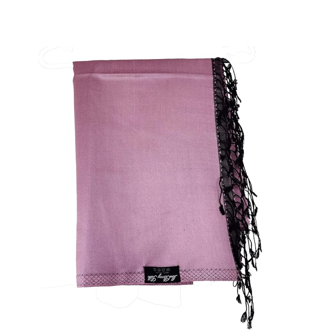 Silk solid color scarves