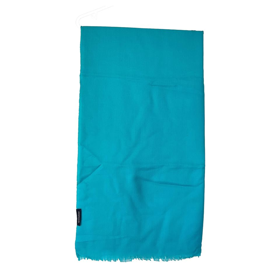 Solid color cashmere scarf